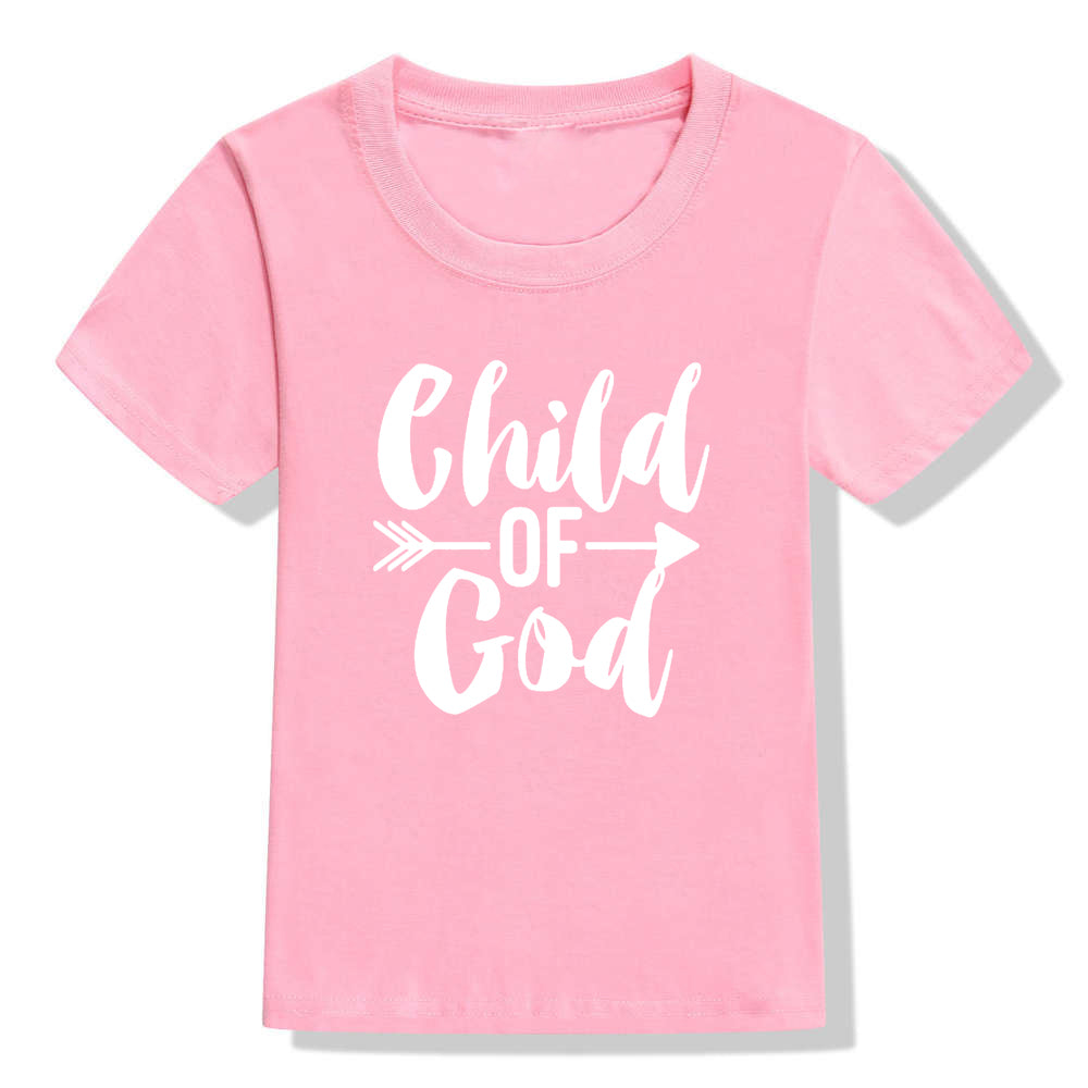 Kids Color Holiday Faith Shirt Christian Short Sleeve